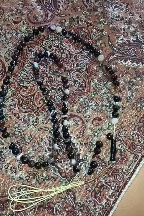 تسبیح عقیق ۱۰۰تایی|جواهرات|یزد, |دیوار