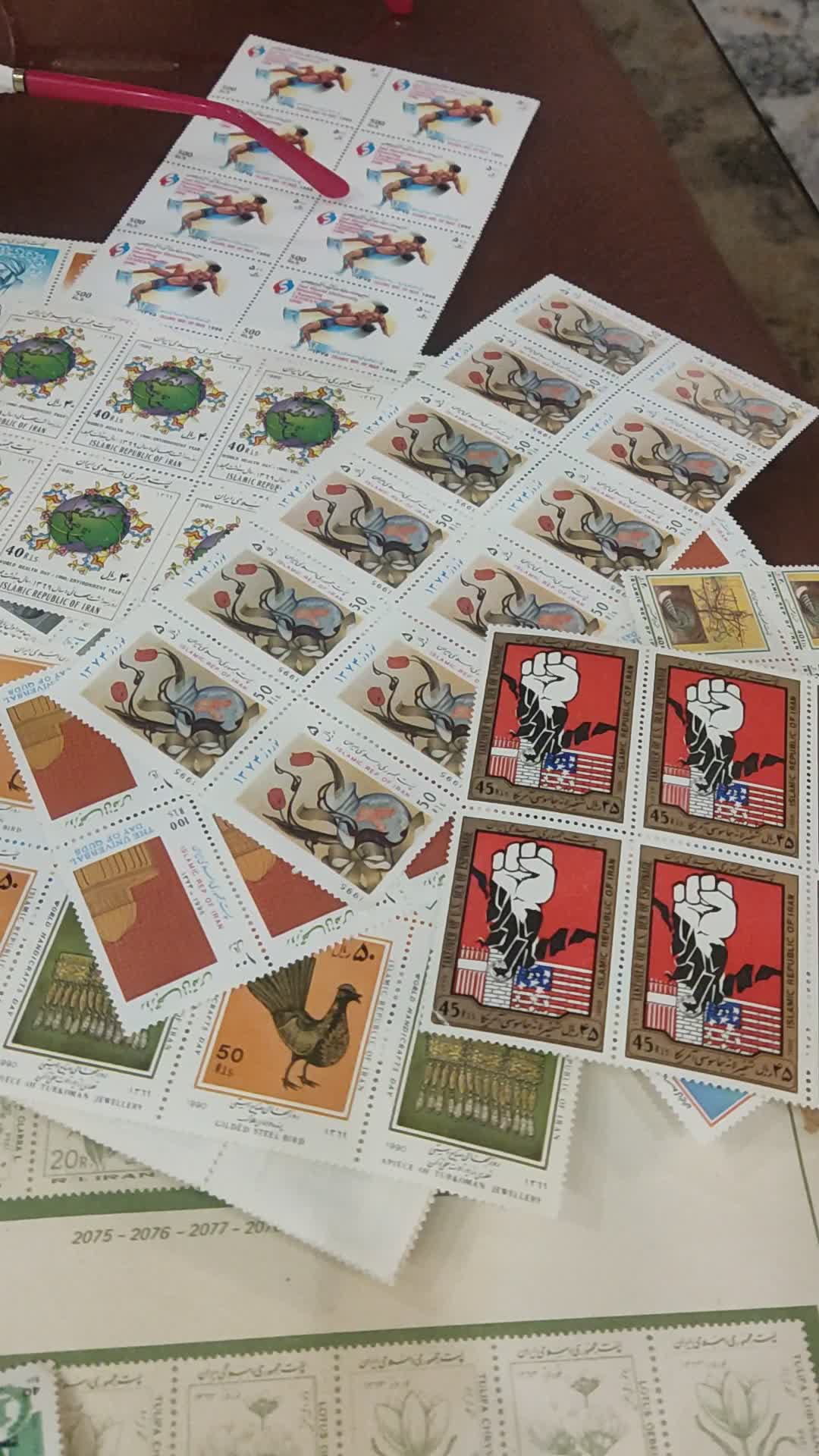 کلکسیون تمبر|کلکسیون سکه، تمبر، اسکناس|کرج, جهان‌شهر|دیوار