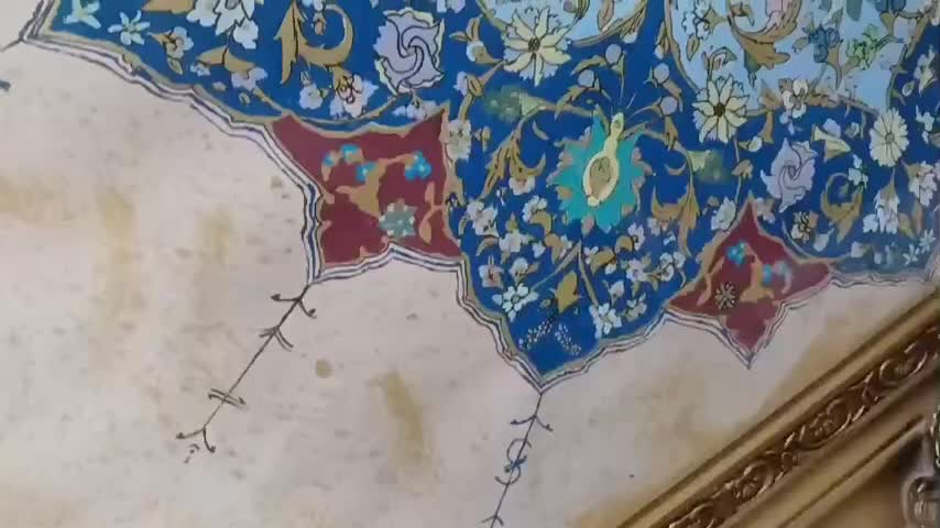 تابلو تذهیب|تابلو، نقاشی، عکس|قم, دروازه کاشان|دیوار