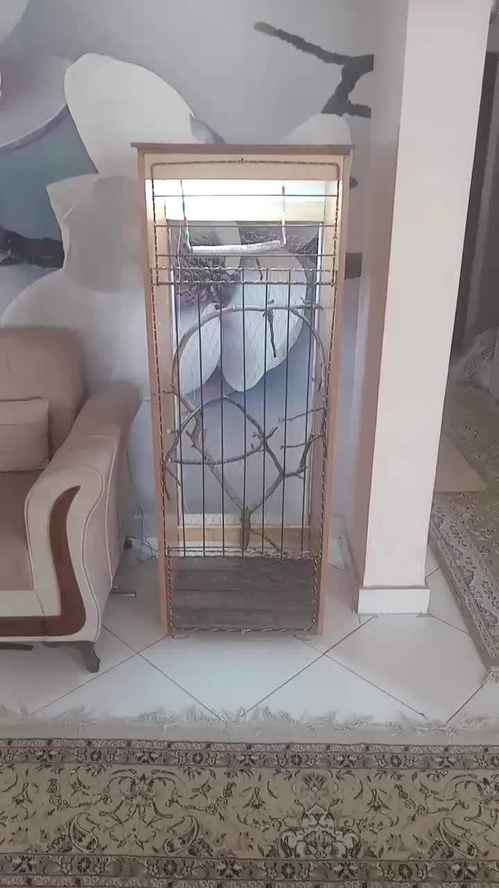 قفس بزرگ با پرنده|لوازم جانبی حیوانات|مشهد, امیریه|دیوار