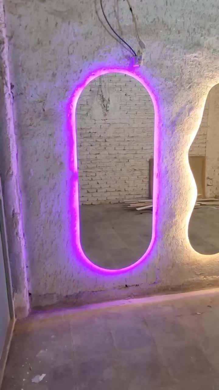 اینه قدی دفرمه بکلایت کنسول شلف|آینه|تهران, صادقیه|دیوار