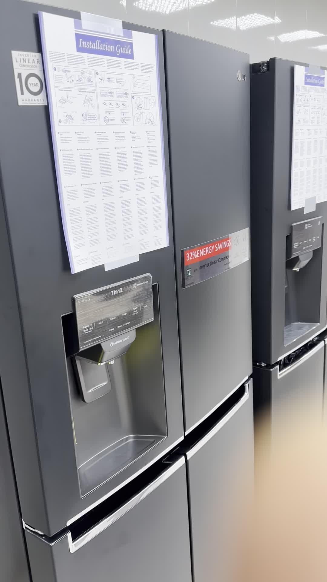 یخچال ساید بای ساید الجی ۵درب اینستاویو|یخچال و فریزر|کرج, شهرک شهرداری|دیوار