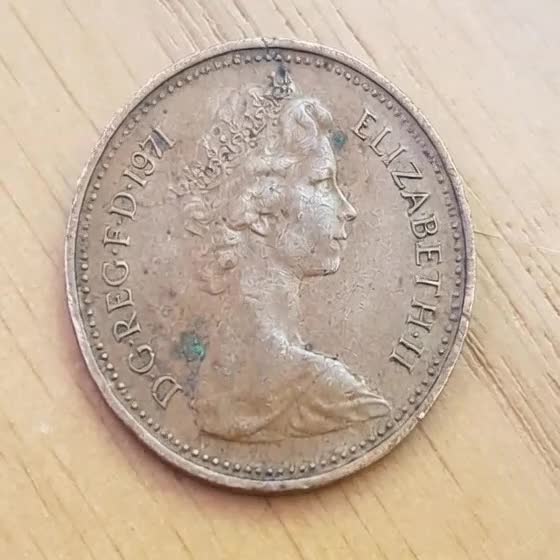 سکه نفیس و کلکسیونی ۱ نیو پنی بریتانیا|کلکسیون سکه، تمبر، اسکناس|پردیس, فاز ۱۱|دیوار