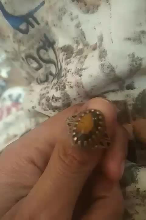 انگشتر چشم ببر اصل نقره عطیقه|جواهرات|بهبهان, |دیوار