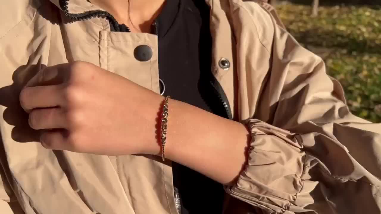 دستبند النگویی برنجی آلبرنادو|بدلیجات|نهاوند, |دیوار