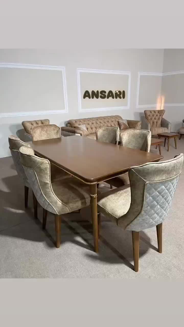 1037میز غذا خوری  انواع ترکیب رنگ انصار کالا 37689|میز و صندلی غذاخوری|دوگنبدان, |دیوار
