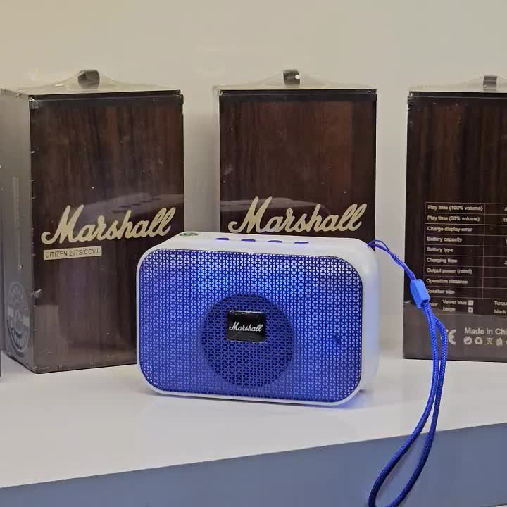 اسپیکر مارشال جعبه چوبی کادویی|پخشکننده همراه|تبریز, |دیوار