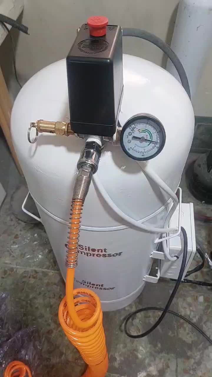 پمپ باد کمپرسور باد بی صدا سایلنت  یخچالی|ابزارآلات|کرج, گلشهر|دیوار