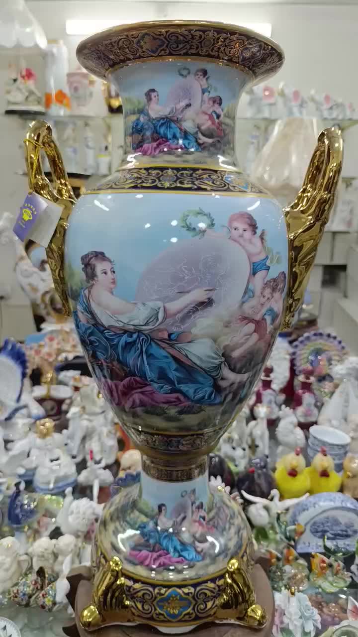 گلدان سرمه ای سورمه ای انتیک دکوری|صنایع دستی و سایر لوازم تزئینی|تهران, مینا|دیوار