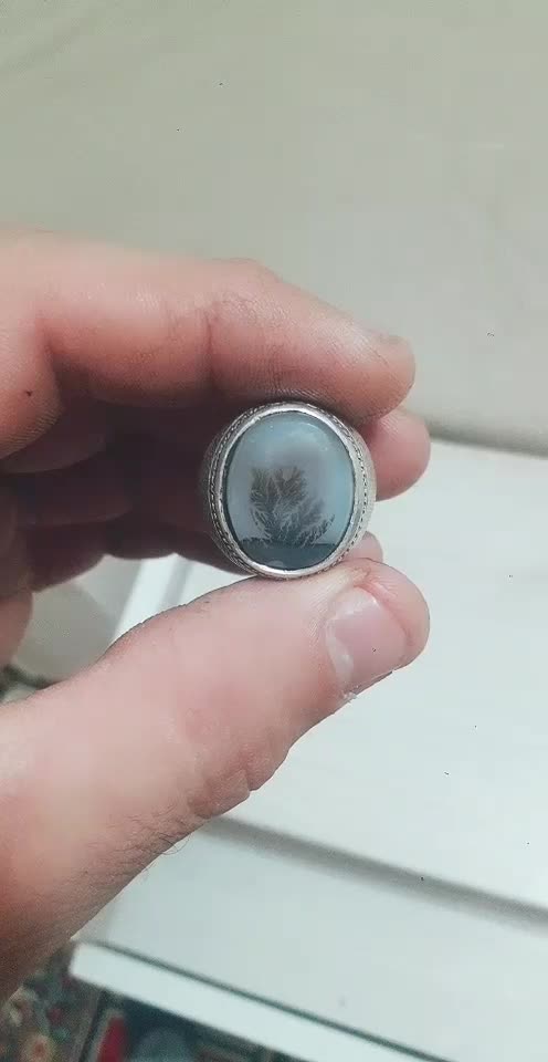 انگشتر شجرهای کلکسیونی و اشیای عتیقه|کلکسیون اشیاء عتیقه|قوچان, |دیوار