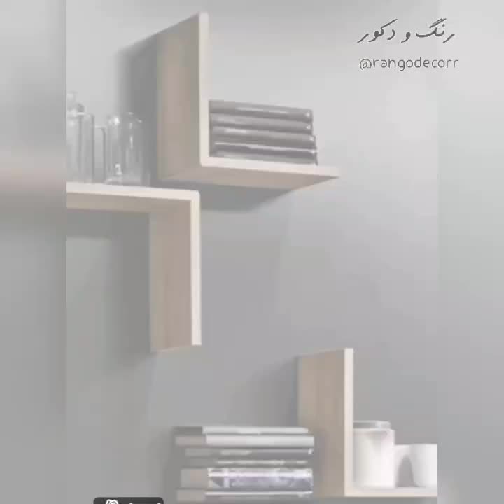 شلف چوب دیوار|کتابخانه، شلف، قفسههای دیواری|محمدشهر, محمدشهر|دیوار