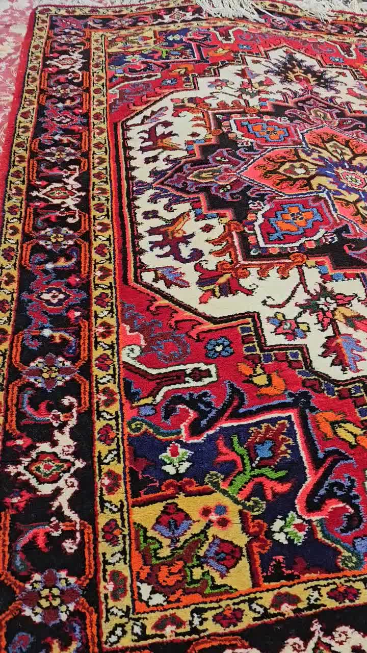 فرش دستبافت هریس لاکی|فرش|تبریز, |دیوار