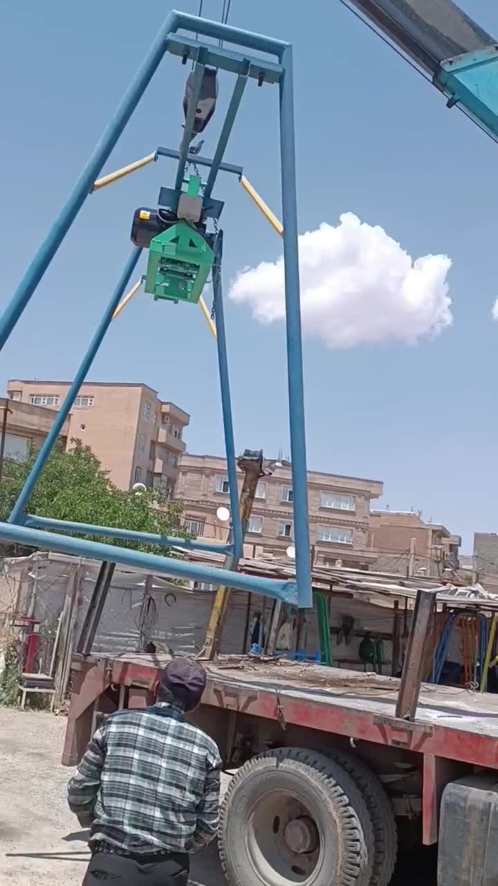 بالابر با گیربکس چدن|مصالح و تجهیزات ساختمان|سقز, |دیوار