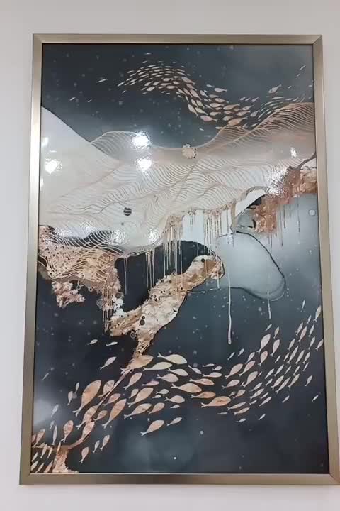 تابلو سه تیکه مدرن|تابلو، نقاشی، عکس|گلستان (تهران), |دیوار