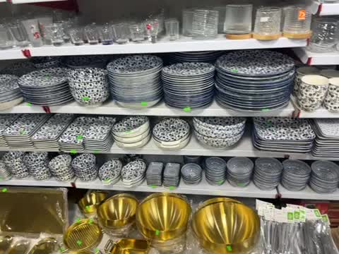 ظروف گل آبی دنی هوم|ظروف سرو و پذیرایی|تهران, شهرک ولیعصر شمالی|دیوار