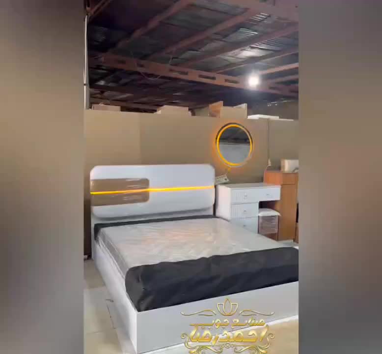 سرویس خواب دو نفره مدل تدی ملیسا به همراه کفی تخت|تخت و سرویس خواب|تهران, خلازیر|دیوار