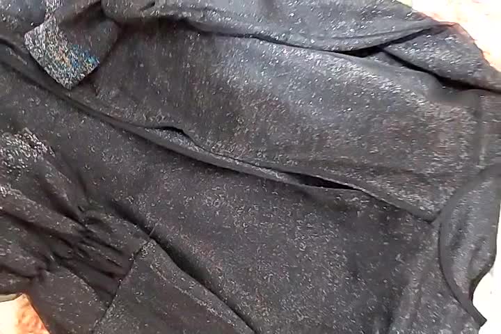 مانتو مجلسی لمه اکلیلی  بارویه حریرمشکی نونو|لباس|اصفهان, ملک‌شهر|دیوار