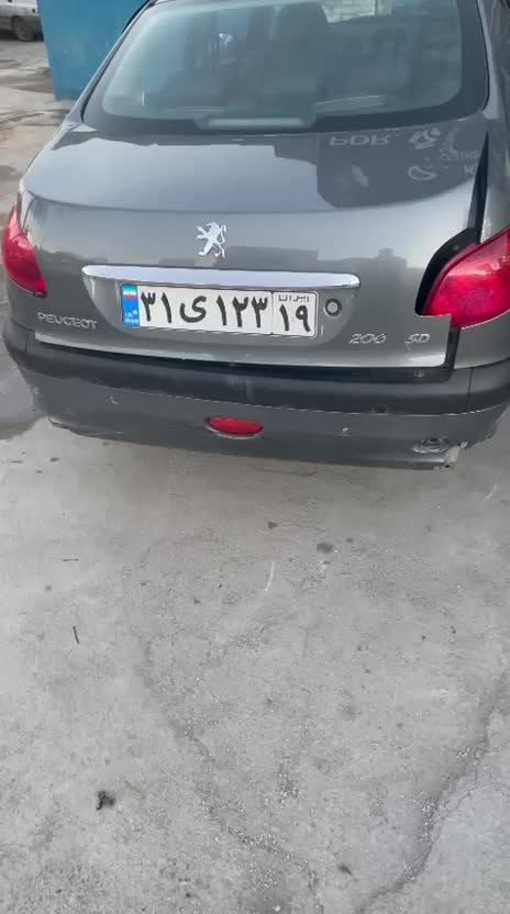 ۲۰۶ اس دی|خودرو سواری و وانت|کرمانشاه, |دیوار