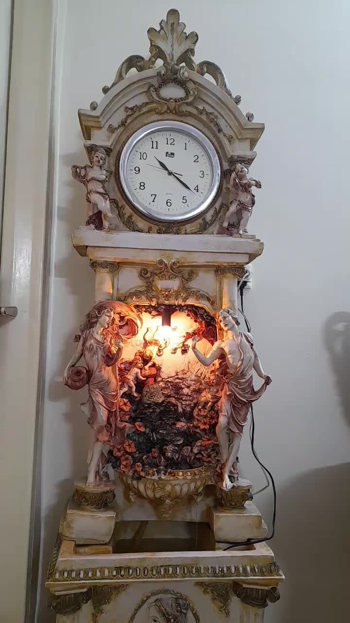 ساعت قدی آبنما|ساعت دیواری و تزئینی|تهران, دولاب|دیوار