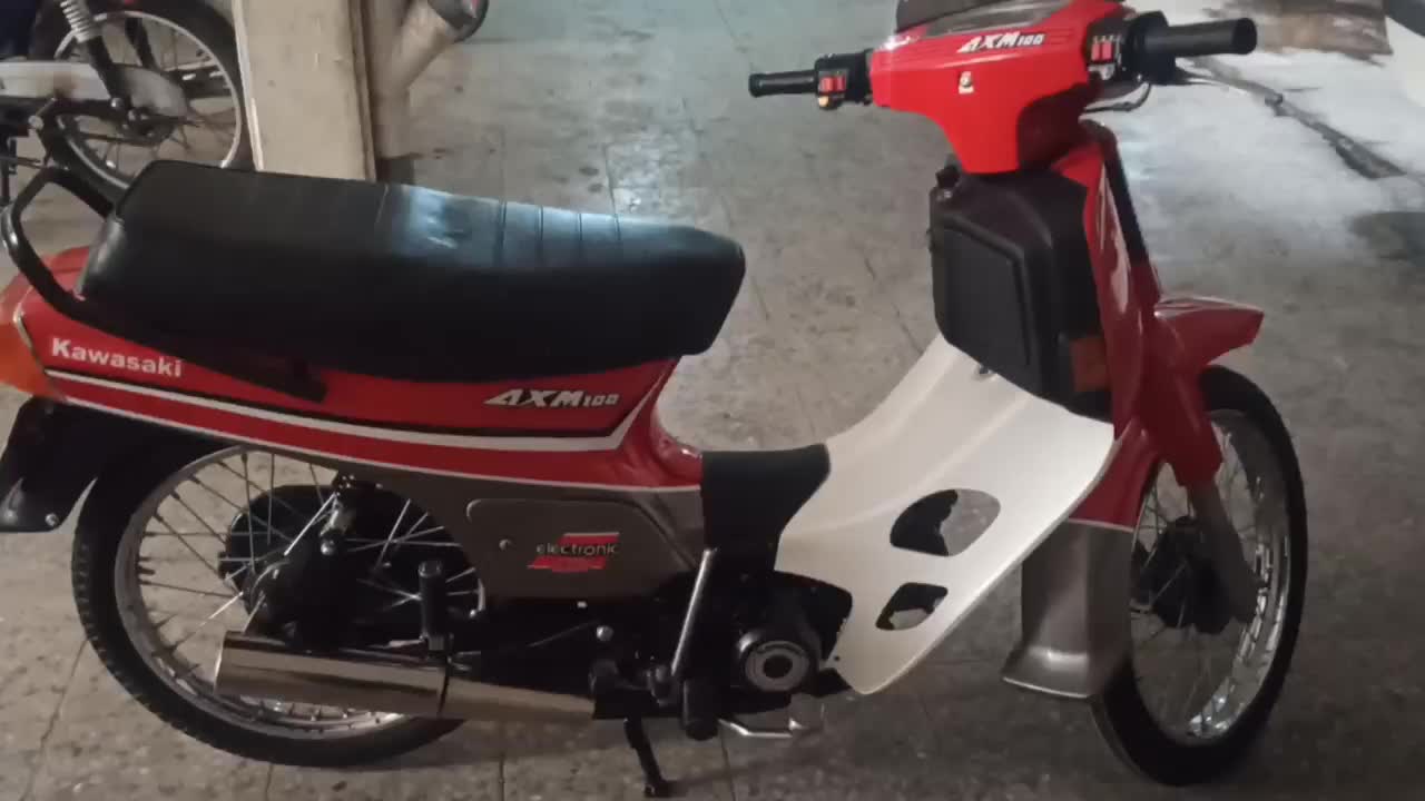 Kawasaki 100axm|موتورسیکلت|تهران, امیریه|دیوار