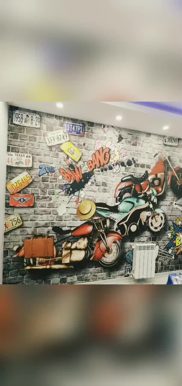 فروش و نصب کاغذ دیواری و پوستر سه بعدی|خدمات پیشه و مهارت|شوشتر, |دیوار