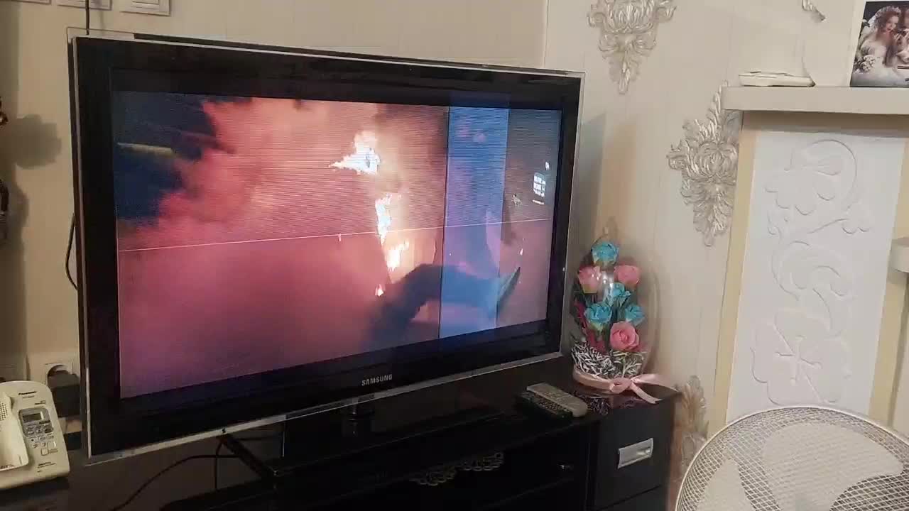 تلویزیون سامسونگ ۴۲ اینچ|تلویزیون و پروژکتور|رشت, سلیمانداراب|دیوار