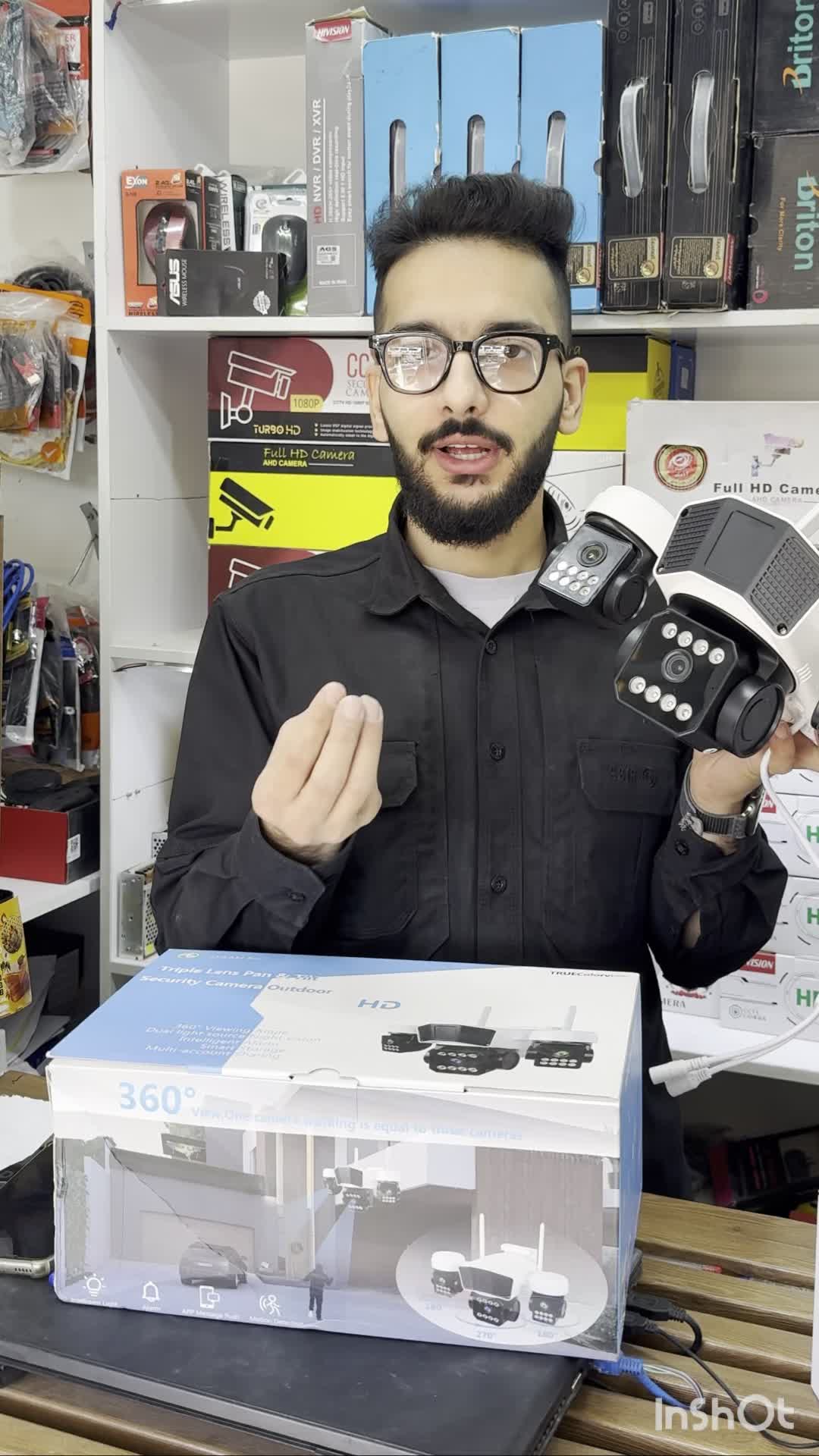 دوربین سیمکارتی 3لنز چرخشی|دوربین مداربسته|ایذه, |دیوار