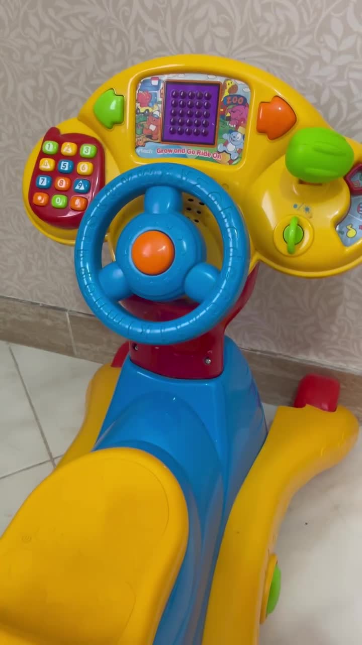 چهار چرخ و راکر کودک وی تک vtech|اسباب‌بازی بچه|رشت, منظریه|دیوار