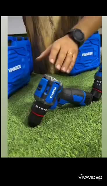 دریل شارژی چکشی براشلس ویوارکس مدل vr1610-v21bl|ابزارآلات|شاهین‌شهر, شهرک ردانی پور|دیوار