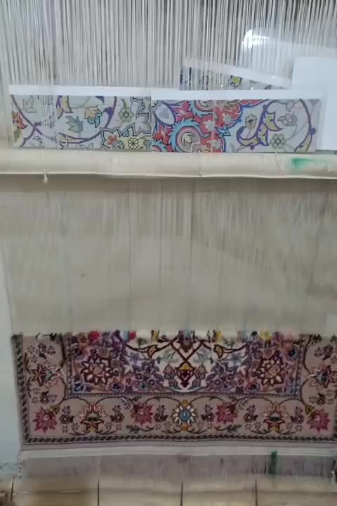 قالی نو|فرش|اصفهان, گلستان|دیوار